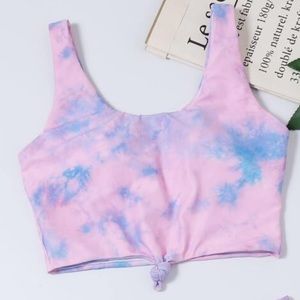 Tie Dye Bikini Top